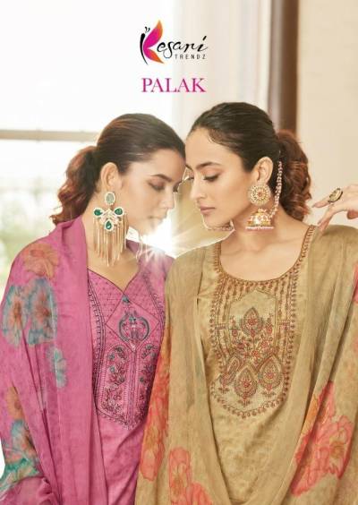 Palak By Kesari Trendz Embroidered Cotton Salwar Kameez Collection